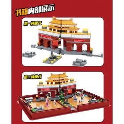 ZUANMA 037 non  SÁCH GẤP THIÊN AN MÔN BẮC KINH bộ đồ chơi xếp lắp ráp ghép mô hình  Các Bạn Gái 497 khối ZUANMA 037 non  SÁCH GẤP THIÊN AN MÔN BẮC KINH bộ đồ chơi xếp lắp ráp ghép mô hình  Các Bạn Gái 497 khối