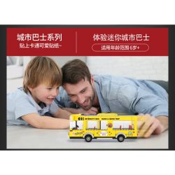 WANGE 3970 non  XE BUÝT HAI TẦNG bộ đồ chơi xếp lắp ráp ghép mô hình City INTERCITY BUS DOUBLE-DECKER Thành Phố 257 khối WANGE 3970 non  XE BUÝT HAI TẦNG bộ đồ chơi xếp lắp ráp ghép mô hình City INTERCITY BUS DOUBLE-DECKER Thành Phố 257 khối