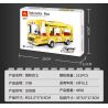 WANGE 3970 non  XE BUÝT HAI TẦNG bộ đồ chơi xếp lắp ráp ghép mô hình City INTERCITY BUS DOUBLE-DECKER Thành Phố 257 khối