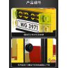 WANGE 3970 non  XE BUÝT HAI TẦNG bộ đồ chơi xếp lắp ráp ghép mô hình City INTERCITY BUS DOUBLE-DECKER Thành Phố 257 khối