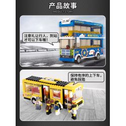WANGE 3970 non  XE BUÝT HAI TẦNG bộ đồ chơi xếp lắp ráp ghép mô hình City INTERCITY BUS DOUBLE-DECKER Thành Phố 257 khối WANGE 3970 non  XE BUÝT HAI TẦNG bộ đồ chơi xếp lắp ráp ghép mô hình City INTERCITY BUS DOUBLE-DECKER Thành Phố 257 khối