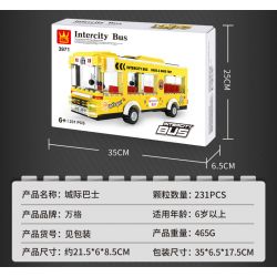 WANGE 3971 non  XE BUÝT LIÊN TỈNH bộ đồ chơi xếp lắp ráp ghép mô hình City INTERCITY BUS INTERCITY Thành Phố 231 khối WANGE 3971 non  XE BUÝT LIÊN TỈNH bộ đồ chơi xếp lắp ráp ghép mô hình City INTERCITY BUS INTERCITY Thành Phố 231 khối