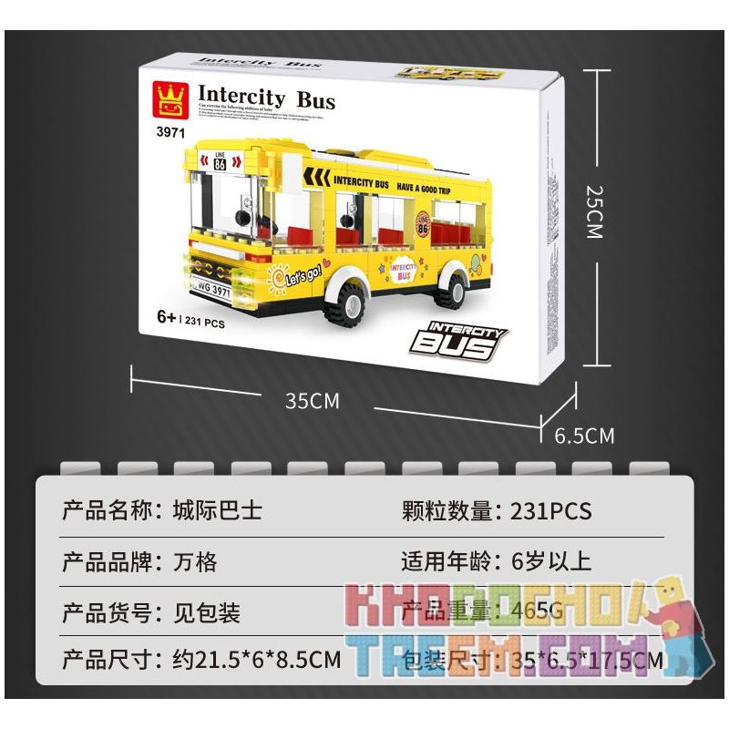 WANGE 3971 non  XE BUÝT LIÊN TỈNH bộ đồ chơi xếp lắp ráp ghép mô hình City INTERCITY BUS INTERCITY Thành Phố 231 khối WANGE 3971 non  XE BUÝT LIÊN TỈNH bộ đồ chơi xếp lắp ráp ghép mô hình City INTERCITY BUS INTERCITY Thành Phố 231 khối