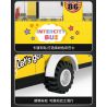 WANGE 3971 non  XE BUÝT LIÊN TỈNH bộ đồ chơi xếp lắp ráp ghép mô hình City INTERCITY BUS INTERCITY Thành Phố 231 khối