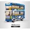 WANGE 3971 non  XE BUÝT LIÊN TỈNH bộ đồ chơi xếp lắp ráp ghép mô hình City INTERCITY BUS INTERCITY Thành Phố 231 khối