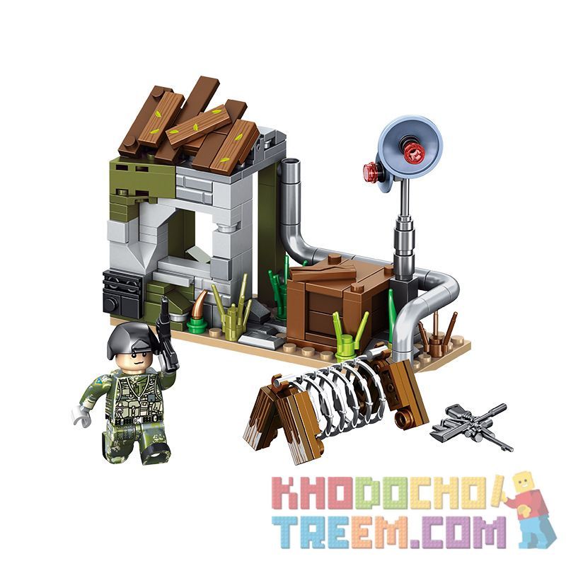 PanlosBrick 636004A 636004B 636004C 636004D Panlos Brick 636004A 636004B 636004C 636004D non  BÀI TẬP COMMAND 4 KIỂU bộ đồ chơi xếp lắp ráp ghép mô hình Peacemission Nhiệm Vụ Gìn Giữ Hòa Bình 865 khối