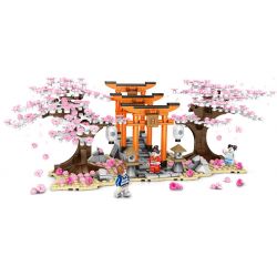 SEMBO 601075 non  CHIDORI bộ đồ chơi xếp lắp ráp ghép mô hình Cherry Blossom Season Mùa Hoa Anh Đào 647 khối SEMBO 601075 non  CHIDORI bộ đồ chơi xếp lắp ráp ghép mô hình Cherry Blossom Season Mùa Hoa Anh Đào 647 khối
