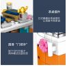 SEMBO 601077 non  HỘP XOAY ĐÈN TRONG SUỐT bộ đồ chơi xếp lắp ráp ghép mô hình Cherry Blossom Season Mùa Hoa Anh Đào 259 khối