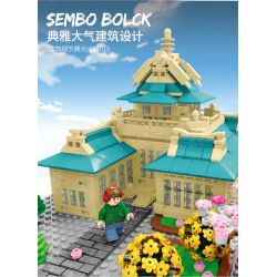 SEMBO 601079 non  ĐẠI HỌC VŨ HÁN SAKURA bộ đồ chơi xếp lắp ráp ghép mô hình Cherry Blossom Season Mùa Hoa Anh Đào 2529 khối SEMBO 601079 non  ĐẠI HỌC VŨ HÁN SAKURA bộ đồ chơi xếp lắp ráp ghép mô hình Cherry Blossom Season Mùa Hoa Anh Đào 2529 khối