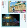 SEMBO 601079 non  ĐẠI HỌC VŨ HÁN SAKURA bộ đồ chơi xếp lắp ráp ghép mô hình Cherry Blossom Season Mùa Hoa Anh Đào 2529 khối
