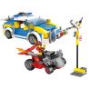 Kazi KY67270 67270 non  RƯỢT ĐUỔI TỐC ĐỘ CAO bộ đồ chơi xếp lắp ráp ghép mô hình Police Cảnh Sát 264 khối
