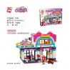 Enlighten 2030 Qman 2030 non  BIỆT THỰ TIỆC ÂM NHẠC bộ đồ chơi xếp lắp ráp ghép mô hình Cherry Cô Nàng Ngọt Ngào 447 khối