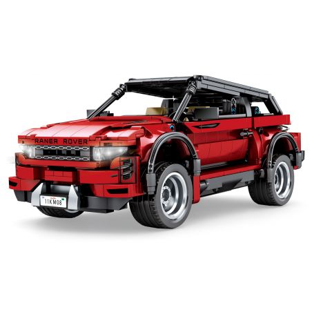 SEMBO 701804 non  LAND TIGER AURORA. bộ đồ chơi xếp lắp ráp ghép mô hình  BMW I8 Kỹ Thuật Công Nghệ Cao Mô Hình Phương Tiện 813 khối