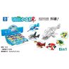 MINDBOX K42 non  GACHA 6 LOẠI bộ đồ chơi xếp lắp ráp ghép mô hình Creator Sáng Tạo 163 khối