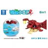 MINDBOX K42 non  GACHA 6 LOẠI bộ đồ chơi xếp lắp ráp ghép mô hình Creator Sáng Tạo 163 khối