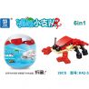 MINDBOX K42 non  GACHA 6 LOẠI bộ đồ chơi xếp lắp ráp ghép mô hình Creator Sáng Tạo 163 khối