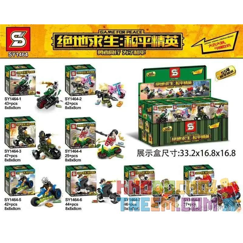 SHENG YUAN SY SY1464 1464 Xếp hình kiểu Lego GAME FOR PEACE Jedi Survival Peace Elite Human Motorcycle 8 Models 8 Xe Máy Thu Nhỏ SHENG YUAN SY SY1464 1464 Xếp hình kiểu Lego GAME FOR PEACE Jedi Survival Peace Elite Human Motorcycle 8 Models 8 Xe Máy Thu Nhỏ