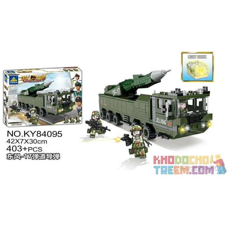 Kazi KY84095 84095 Xếp hình kiểu Lego MILITARY POWER Guiline Eagle Dongfeng -17 Ballistic Missile Tên Lửa đạn đạo Dongfeng-17 40 Kazi KY84095 84095 Xếp hình kiểu Lego MILITARY POWER Guiline Eagle Dongfeng -17 Ballistic Missile Tên Lửa đạn đạo Dongfeng-17 40