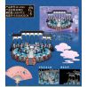 SHENZHEN RAEL ENTERTAINMENT LE-J924 J924 LEJ924 non  BÀN XOAY bộ đồ chơi xếp lắp ráp ghép mô hình Three Lives Three Worlds The Pillow Book Tam Sinh Tam Thế Chẩm Thượng Thư 1350 khối