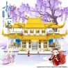 SHENZHEN RAEL ENTERTAINMENT LE-J927 J927 LEJ927 non  CUNG ĐIỆN TIANCHEN bộ đồ chơi xếp lắp ráp ghép mô hình Three Lives Three Worlds The Pillow Book Tam Sinh Tam Thế Chẩm Thượng Thư 4250 khối