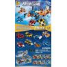 PanlosBrick 633026 Panlos Brick 633026 non  SỰ KẾT HỢP CỦA GOD OF WAR 8 bộ đồ chơi xếp lắp ráp ghép mô hình Mini Modular WARRIOR Đường Phố Thu Nhỏ