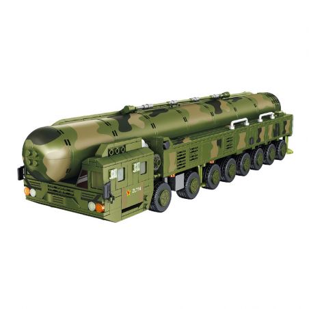 PanlosBrick 639009 Panlos Brick 639009 non  TÊN LỬA HẠT NHÂN CHIẾN LƯỢC LIÊN LỤC ĐỊA DONGFENG-41 bộ đồ chơi xếp lắp ráp ghép mô hình Military Army DF-41 INTERCONTINENTAL MISSILE Quân Sự Bộ Đội 1149 khối