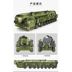 PanlosBrick 639009 Panlos Brick 639009 non  TÊN LỬA HẠT NHÂN CHIẾN LƯỢC LIÊN LỤC ĐỊA DONGFENG-41 bộ đồ chơi xếp lắp ráp ghép mô hình Military Army DF-41 INTERCONTINENTAL MISSILE Quân Sự Bộ Đội 1149 khối PanlosBrick 639009 Panlos Brick 639009 non  TÊN LỬA HẠT NHÂN CHIẾN LƯỢC LIÊN LỤC ĐỊA DONGFENG-41 bộ đồ chơi xếp lắp ráp ghép mô hình Military Army DF-41 INTERCONTINENTAL MISSILE Quân Sự Bộ Đội 1149 khối