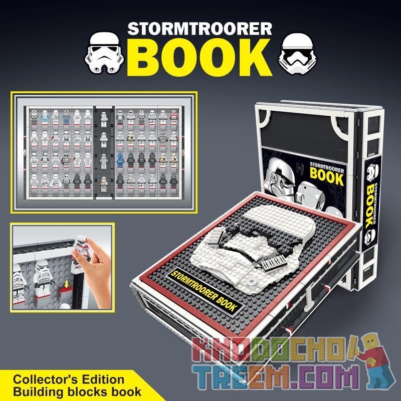 J BRAND J13003 13003 non  SÁCH SƯU TẬP STORMTROOPER bộ đồ chơi xếp lắp ráp ghép mô hình Star Wars STORMTROOPER BOOK Chiến Tranh Giữa Các Vì Sao 2480 khối J BRAND J13003 13003 non  SÁCH SƯU TẬP STORMTROOPER bộ đồ chơi xếp lắp ráp ghép mô hình Star Wars STORMTROOPER BOOK Chiến Tranh Giữa Các Vì Sao 2480 khối