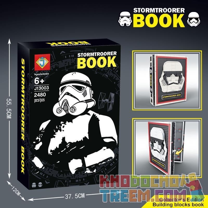 J BRAND J13003 13003 non  SÁCH SƯU TẬP STORMTROOPER bộ đồ chơi xếp lắp ráp ghép mô hình Star Wars STORMTROOPER BOOK Chiến Tranh Giữa Các Vì Sao 2480 khối J BRAND J13003 13003 non  SÁCH SƯU TẬP STORMTROOPER bộ đồ chơi xếp lắp ráp ghép mô hình Star Wars STORMTROOPER BOOK Chiến Tranh Giữa Các Vì Sao 2480 khối