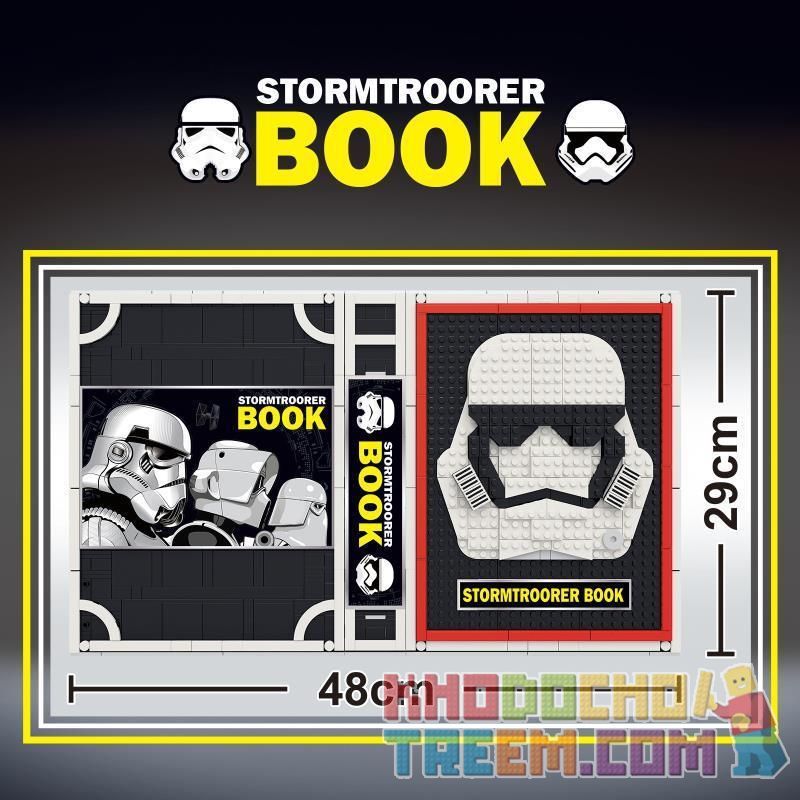 J BRAND J13003 13003 non  SÁCH SƯU TẬP STORMTROOPER bộ đồ chơi xếp lắp ráp ghép mô hình Star Wars STORMTROOPER BOOK Chiến Tranh Giữa Các Vì Sao 2480 khối J BRAND J13003 13003 non  SÁCH SƯU TẬP STORMTROOPER bộ đồ chơi xếp lắp ráp ghép mô hình Star Wars STORMTROOPER BOOK Chiến Tranh Giữa Các Vì Sao 2480 khối