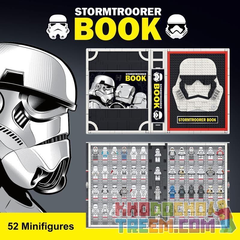 J BRAND J13003 13003 non  SÁCH SƯU TẬP STORMTROOPER bộ đồ chơi xếp lắp ráp ghép mô hình Star Wars STORMTROOPER BOOK Chiến Tranh Giữa Các Vì Sao 2480 khối J BRAND J13003 13003 non  SÁCH SƯU TẬP STORMTROOPER bộ đồ chơi xếp lắp ráp ghép mô hình Star Wars STORMTROOPER BOOK Chiến Tranh Giữa Các Vì Sao 2480 khối