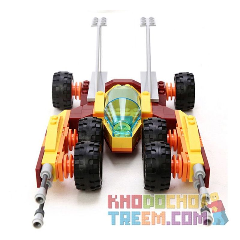 GUDI 8223 non  CƠN GIÔNG CỰC NHANH VÀ XE TẤN CÔNG CHỮA CHÁY bộ đồ chơi xếp lắp ráp ghép mô hình Earth Border Biến Giới Trái Đất 140 khối