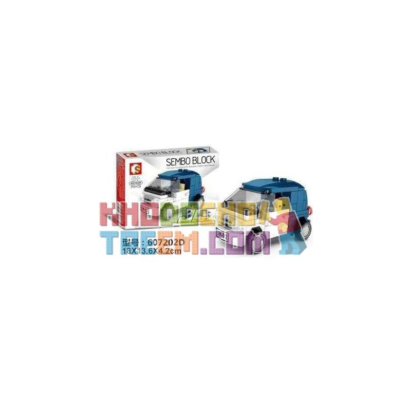 SEMBO 607202D Xếp hình kiểu Lego MINI MODULAR Back Car 607202 D 607202 Đ. SEMBO 607202D Xếp hình kiểu Lego MINI MODULAR Back Car 607202 D 607202 Đ.