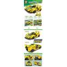 LEYI 31013 non  MCLAREN P1 GTR. bộ đồ chơi xếp lắp ráp ghép mô hình Racing RACING MCLAREN P1 GTR Cuộc Đua 335 khối