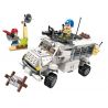 Enlighten 3212 Qman 3212 non  XE CHỐNG PHỤC KÍCH CHỚP NHOÁNG bộ đồ chơi xếp lắp ráp ghép mô hình Thunder Mission Nhiệm Vụ Sấm Sét 450 khối