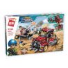 Enlighten 3213 Qman 3213 non  XE PHÓNG TÊN LỬA HÀNG KHÔNG bộ đồ chơi xếp lắp ráp ghép mô hình Thunder Mission Nhiệm Vụ Sấm Sét 719 khối