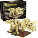 LINOOS LN7001 7001 non Lego BỘ XƯƠNG TRICERATOPS bộ đồ chơi xếp lắp ráp ghép mô hình Dino Museum DINO MUSEUM TRICERATOPS Bảo Tàng Khủng Long 173 khối