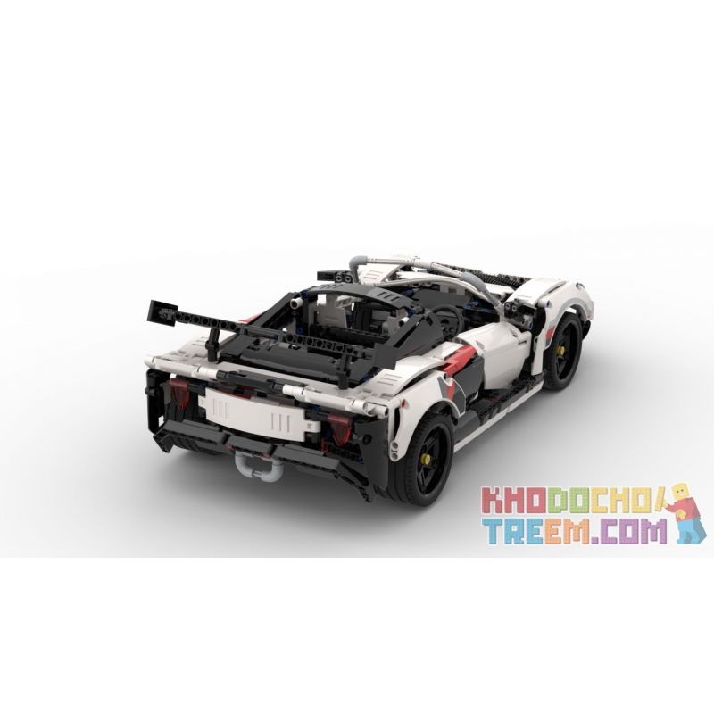 HAPPY BUILD YC-QC011 QC011 YCQC011 REBRICKABLE MOC-31714 31714 MOC31714 non  LOTUS EXIGE V6 | 42096 BAO GỒM bộ đồ chơi xếp lắp ráp ghép mô hình  LOTUS EXIGE V6 42096 C MODEL Kỹ Thuật Công Nghệ Cao Mô Hình Phương Tiện 1145 khối