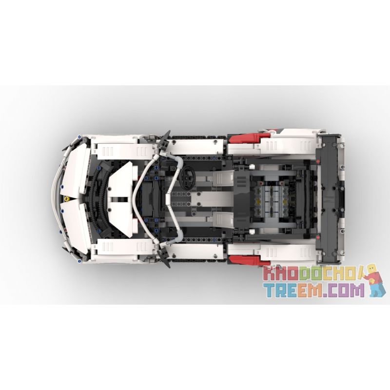 HAPPY BUILD YC-QC011 QC011 YCQC011 REBRICKABLE MOC-31714 31714 MOC31714 non  LOTUS EXIGE V6 | 42096 BAO GỒM bộ đồ chơi xếp lắp ráp ghép mô hình  LOTUS EXIGE V6 42096 C MODEL Kỹ Thuật Công Nghệ Cao Mô Hình Phương Tiện 1145 khối