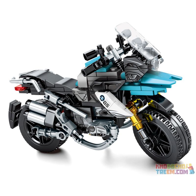 SEMBO 701108 Xếp hình kiểu Lego MOTO Motorcycle GS Enjoy The Ride BMW GS Motorcycle Mô Tô BMW GS 255 khối
