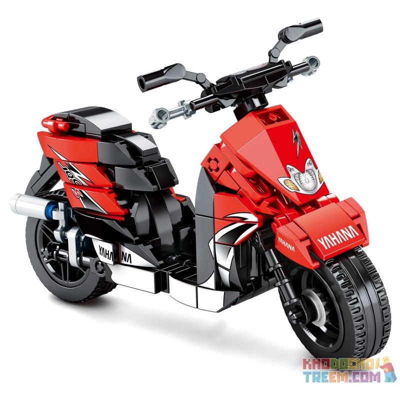 SEMBO 701109 Xếp hình kiểu Lego Moto Enjoy The Ride Yamaha Jog Small Motorcycle Yamaha. 268 khối