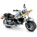 SEMBO 701110 non Lego YAMAHA. bộ đồ chơi xếp lắp ráp ghép mô hình Motorcycle Motorbike YAMAHA V-MAX Xe Hai Bánh 249 khối