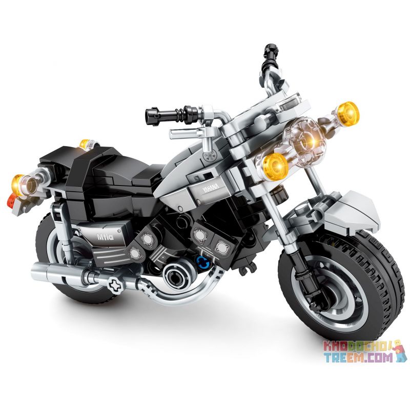 SEMBO 701110 Xếp hình kiểu Lego MOTO Enjoy The Ride Yamaha V-MAX Yamaha. 249 khối