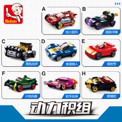 SLUBAN M38-B0801 B0801 0801 M38B0801 38-B0801 non  8 LOẠI XE ĐUA SIÊU TRỞ LẠI TRÊN AGNI CIRCUIT FIREWORK TORNADO SHADOW CHARGE BLACK TOMAHAWK SONIC HUNTER LAVA LIGHTNING STORM SAGITTARIUS ARES COBRA bộ đồ chơi xếp lắp ráp ghép mô hình Fanatical Racing Đua Xe Điên Cuồng 1728 khối