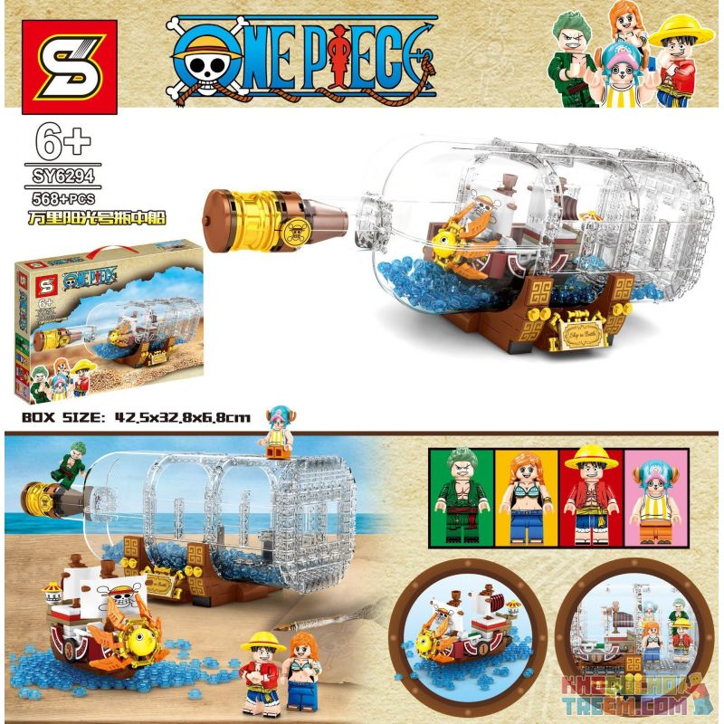 Xếp hình kiểu Lego ONE PIECE THOUSAND là một trải nghiệm thú vị để khám phá thế giới hải tặc trong ONE PIECE. Thỏa sức sáng tạo và lập trình, bạn sẽ tự tay xây dựng chiếc tàu hải tặc Thousand Sunny với sự hoàn hảo và chính xác của kiểu dáng Lego.