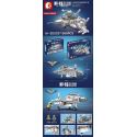IBLOCK PL-920-172 920-172 PL920-172 SEMBO 202037 non Lego PHIÊN BẢN Q CỦA TIÊM KÍCH HẠM J-15 bộ đồ chơi xếp lắp ráp ghép mô hình Sky Wars FLYING SHARK Không Chiến 366 khối