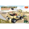 XIPOO XP91025A 91025A non  XE TĂNG CHIẾN ĐẤU CHỦ LỰC ABRAMS CỦA MỸ bộ đồ chơi xếp lắp ráp ghép mô hình Tank Battle M1A2 ABRAMS Xe Tăng Đối Đầu 929 khối