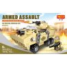 XIPOO XP91025A 91025A non  XE TĂNG CHIẾN ĐẤU CHỦ LỰC ABRAMS CỦA MỸ bộ đồ chơi xếp lắp ráp ghép mô hình Tank Battle M1A2 ABRAMS Xe Tăng Đối Đầu 929 khối