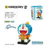 KEEPPLEY A0112 0112 non  BỘ ĐỒ ĐÔRÊMON bộ đồ chơi xếp lắp ráp ghép mô hình Doraemon Mèo Máy Thông Minh 131 khối