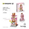 KEEPPLEY C0109 0109 non  CỬA HÀNG CHỦ ĐỀ LITTLE BEAR bộ đồ chơi xếp lắp ráp ghép mô hình Mini Modular CITY CORNER Đường Phố Thu Nhỏ 281 khối